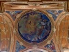 Milano: Frescoed dome at the entrance of the Church of Santa Francesca Romana