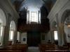 Biella (Italy): Interior of the Ancient Basilica of the Sanctuary of Oropa with the organ