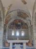 Sotto il Monte (Bergamo, Italy): Central apse of the Abbey of Sant'Egidio in Fontanella