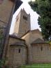 Sotto il Monte (Bergamo, Italy): Apses and bell tower of the Abbey of Sant'Egidio in Fontanella
