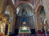 Andorno Micca (Biella, Italy): Presbytery and apse of the Church of San Lorenzo