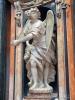 Mailand: Angel statue of the chapel of the Madonna del Carmine in the Church of Santa Maria del Carmine