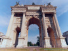 Milano: Arch of Peace side toward Sempione Avenue