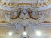 Arcore (Monza e Brianza, Italy): Gilded stucco decorations in the oval hall of Villa Borromeo d'Adda