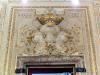 Arcore (Monza e Brianza, Italy): Coat of arms in gilded stucco in the oval hall of Villa Borromeo d'Adda