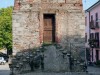 Azeglio (Biella): Base del campanile della Chiesa di San Martino