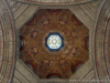 Milano: Interior of the dome of the Basilica of the Corpus Domini