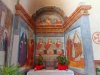 Benna (Biella): Cappella caponavata sinistra nella Chiesa di San Pietro