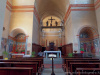 Benna (Biella, Italy): Presbytery and chapels of the Church of San Pietro