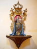 Benna (Biella): Madonna con Bambino cinquecentesca nella Chiesa di San Giovanni Evangelista