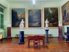 Besana in Brianza (Monza e Brianza): Statue e quadri nella sala dei benefattori di Villa Fossati