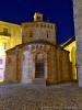Biella (Italy): Baptistery of the Cathedral of Biella by night
