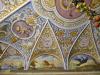 Biella (Italy): Detail of the vault of the Hall of the Mottos in La Marmora Palace