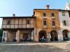 Biella (Italy): Antique houses in Mario Cucco square