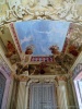 Bollate (Milano): Soffitto trompe-l'oeil in un corridoio di Villa Arconati