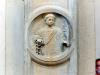 Brugherio (Monza e Brianza, Italy): Medallion depicting Saint Lawrence in the Church of San Lucio in Moncucco