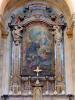 Busto Arsizio (Varese, Italy): Retable of the altar of St. Ambrose and of the Blessed Juliana in the Basilica of St. John Baptist