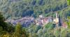 Campiglia Cervo (Biella): La frazione Valmosca vista dalla frazione Oretto