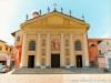 Candelo (Biella, Italy): Facade of the Church of San Pietro