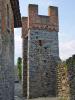 Candelo (Biella, Italy): Square tower of the ricetto