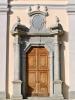 Canzo (Como, Italy): Portal of the Basilica of Santo Stefano