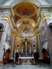 Canzo (Como, Italy): Presbytery and choir of the Basilica of Santo Stefano