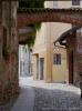 Carpignano Sesia (Novara, Italy): Entering the ricetto through Castello street