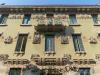 Milan (Italy): Facade of House Campanini