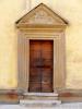 Castiglione Olona (Varese): Entrata laterale della Chiesa di Villa