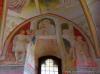 Castiglione Olona (Varese, Italy): Frescoes around a window of the apse of the Collegiate Church of Saints Stephen and Lawrence