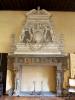Castiglione Olona (Varese, Italy): Renaissance fireplace with baroque hood in Palazzo Branda