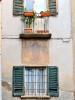 Castiglione Olona (Varese): Facciata con affresco di un'antica casa del borgo