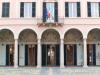 Cavenago di Brianza (Monza e Brianza, Italy): Fa&#231;ade of the main block of Palace Rasini