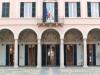 Cavenago di Brianza (Monza e Brianza, Italy): Façade of the main block of Rasini Palace