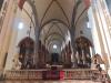 Milan (Italy): Naves of the Church of Santa Maria del Carmine seen from the presbytery