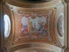 Andorno Micca (Biella, Italy): Frescoes on the ceiling at the entrance of the Church of San Lorenzo