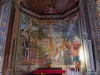 Biella: Affresco della Crocifissione nella Basilica di San Sebastiano