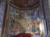 Biella: Affresco della Crocifissione nella Basilica di San Sebastiano