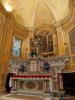 Campiglia Cervo (Biella): Abside e altare maggiore della Chiesa Parrocchiale