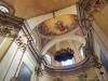 Milano: Ceiling of the apse of the Church of Saint Mary of the Healthcare