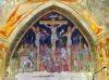 Cogliate (Milan, Italy): Fresco of the crucifixion in the Church of San Damiano