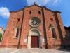 Castiglione Olona (Varese, Italy): Facade of the Collegiate Church of Saints Stephen and Lawrence