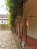 Milan (Italy): Columns in one of the Cloisters of the Umanitaria