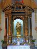 Comabbio (Varese): Retable of the altar of the Sanctuary of Our Lady of the Rosary