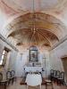 Cossato (Biella): Interno della cappella di San Giovanni nel Castello di Castellengo