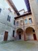 Cossato (Biella): Cortile superiore nel Castello di Castellengo