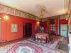 Cossato (Biella, Italy): Red room of the Castle of Castellengo