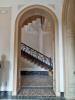 Desio (Milan, Italy): The staircase of Villa Longoni seen from the entrance hall