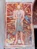 Biella (Italy): Fresco of the Christ of Sunday in the St. Stephen's Cathedral