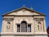 Milano: Upper half of the facade of the Church of Saints Paul and Barnabas